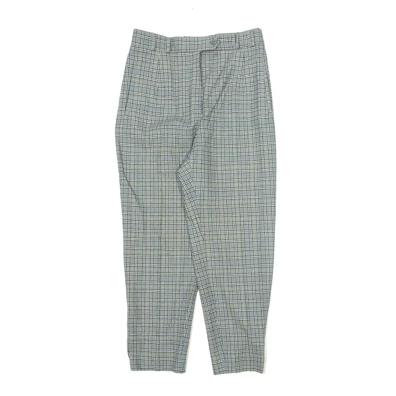 PRIESS Check Blue Trousers W35 L28