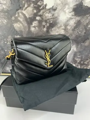 Pre-owned Yves saint Laurent leather Crossbody Bags Toy Loulou Crossbody