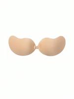 Invisible Adhesive Push Up Cup Bra for Women, Ultra-thin Breathable Strapless Bra, Women's Lingerie Accessories for Fall, Und...