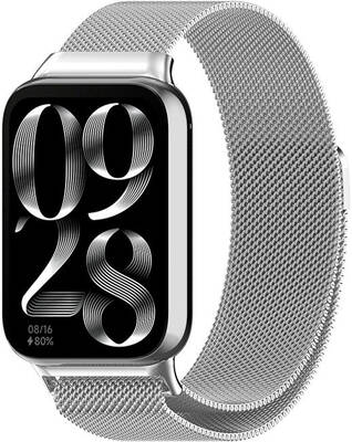 4Wrist Cinturino Cinturino Per Xiaomi 9 Pro E 8 Pro - Silver