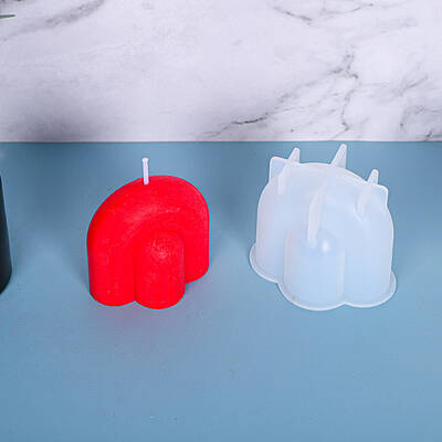 DIY Candle Silicone Molds Making