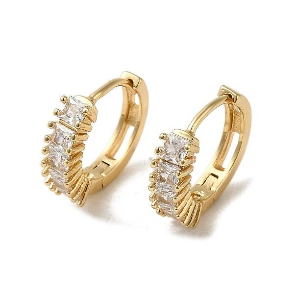 Brass Hoop Earrings