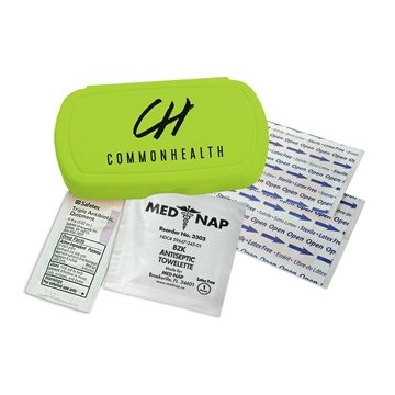 250 Customized Compact First Aid Kit - Latex-Free & Triple ...