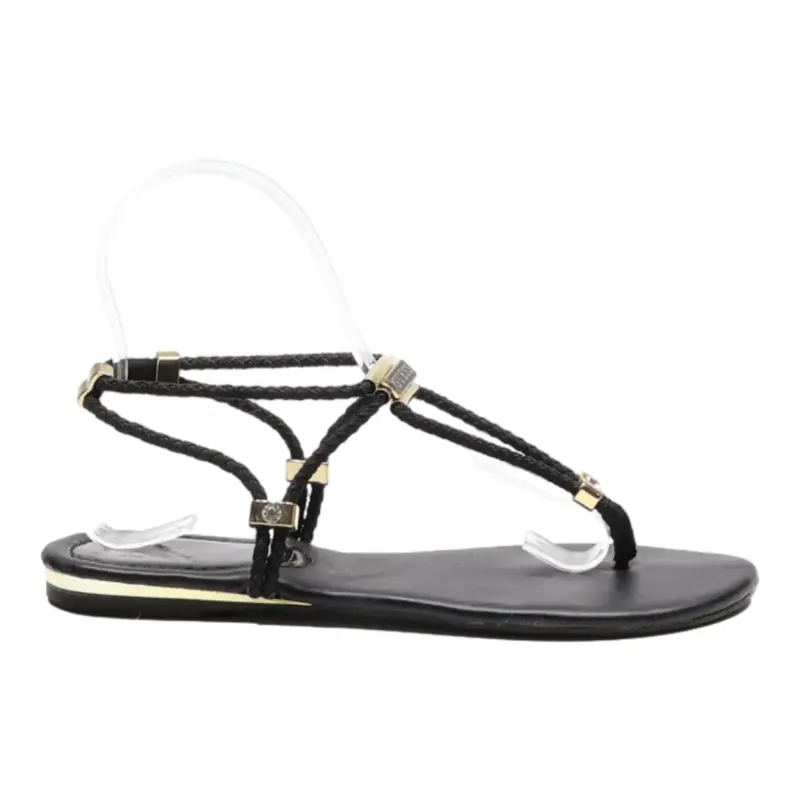 GUESS Strappy Sandals Black Synthetic Womens UK 3