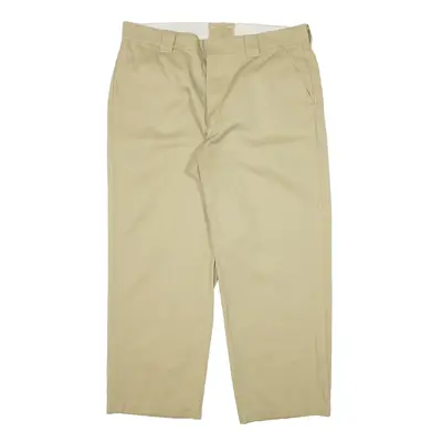 RED KAP Workwear Trousers Beige Relaxed Straight Mens W38 L28