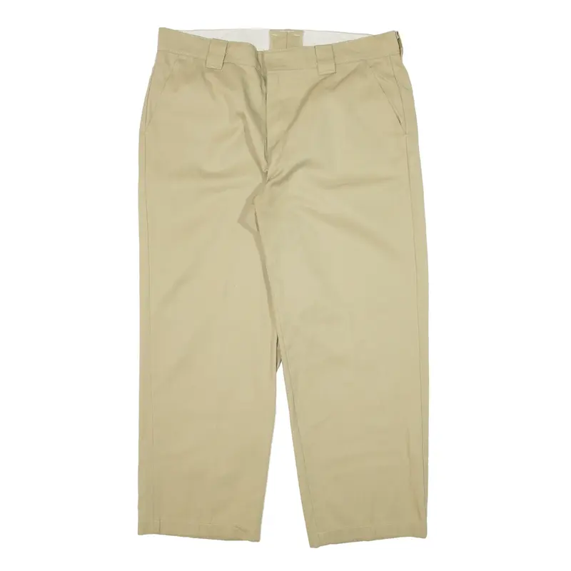 RED KAP Workwear Trousers Beige Relaxed Straight Mens W38 L28