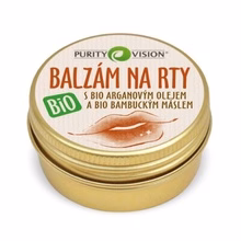 Purity vision Balsamo labbra BIO con 12 ml di olio di argan biologico