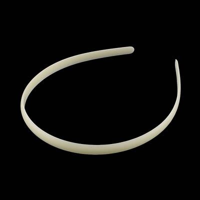 Plain Headwear Hair Accessories Plastic Hair Band Findings