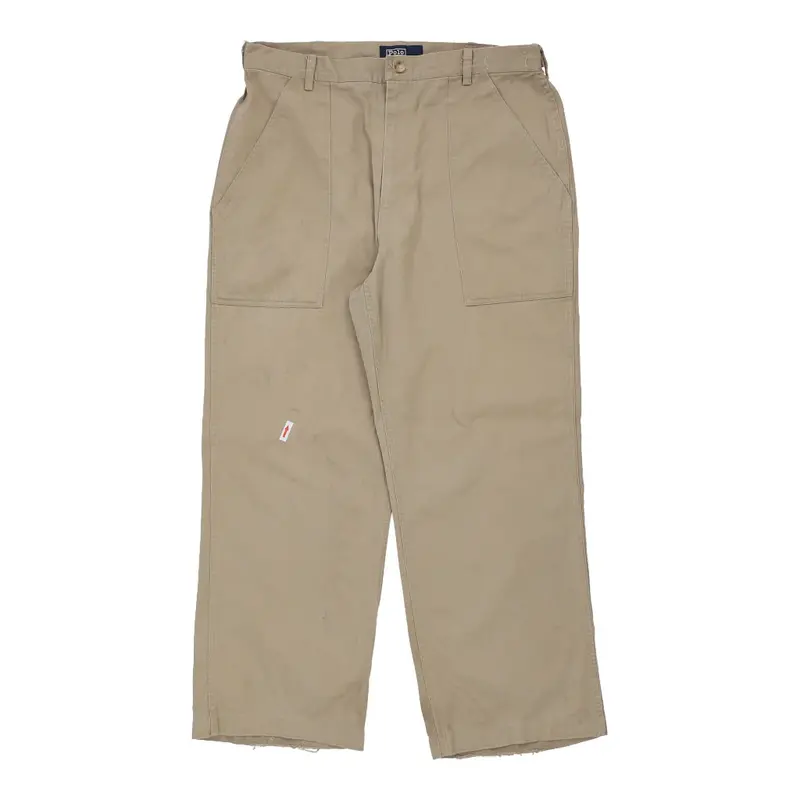 Ralph Lauren Trousers - 36W 29L Beige Cotton