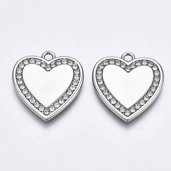 Alloy Crystal Rhinestone Pendants