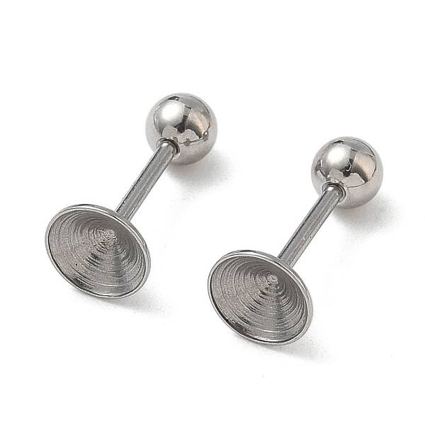 304 Stainless Steel Stud Earring Findings