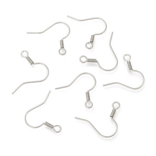 Tarnish Resistant 316 Surgical Stainless Steel Earring Hooks