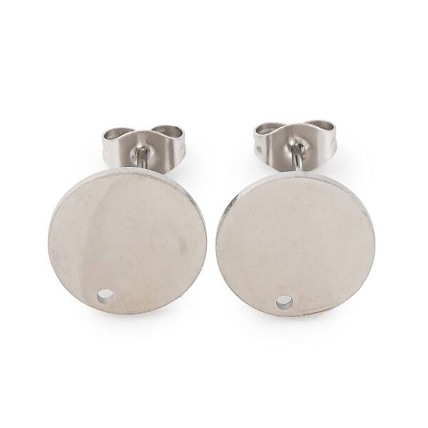 304 Stainless Steel Stud Earring Findings