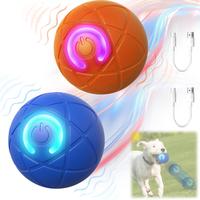 Outdoor Smart Electric Jumping Ball Toy, Gravity Intelligent Silicon Automatic Spinning Ball Toy, Interactive Training Ball, ...