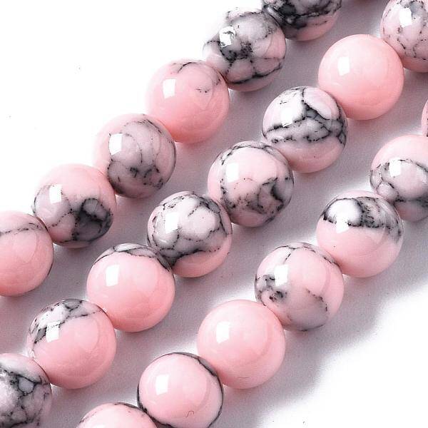 Dyed Synthetic Turquoise Gemstone Bead Strands