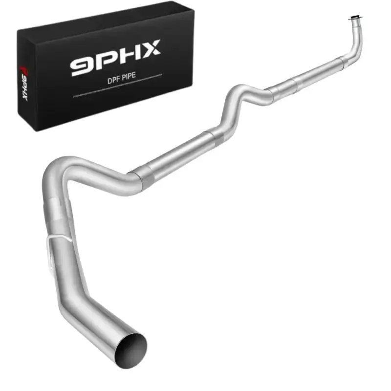 2001-2007 LBZ LLY LB7 Duramax DPF Delete Kit Race Pipe 4/5 Inch