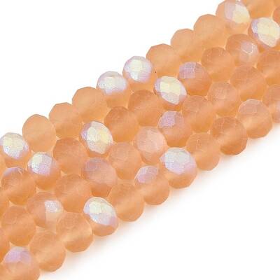 Transparent Glass Beads Strands