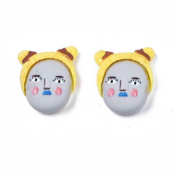 Opaque Resin Cabochons
