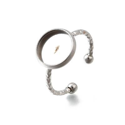 304 Stainless Steel Cuff Ring Components