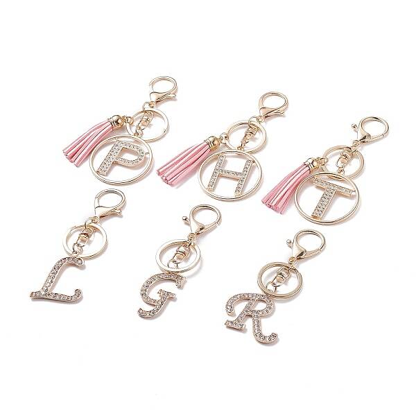 Alloy Rhinestone Keychain