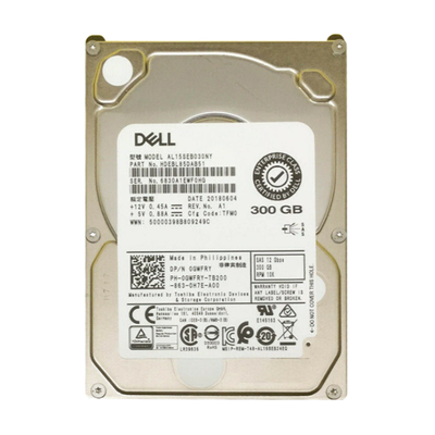 0GWFRY Dell 300GB 12Gb/s SAS 10000 2.5-inch 128MB Hard Drive