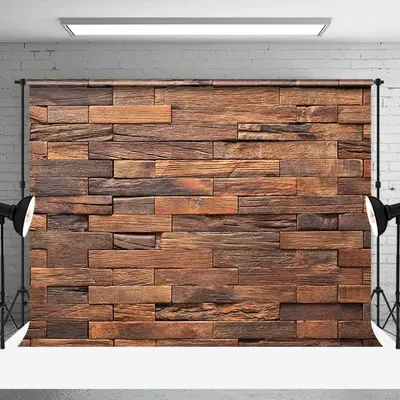 Wood Brick Wall Texture Backdrop For Photography - Aperturee