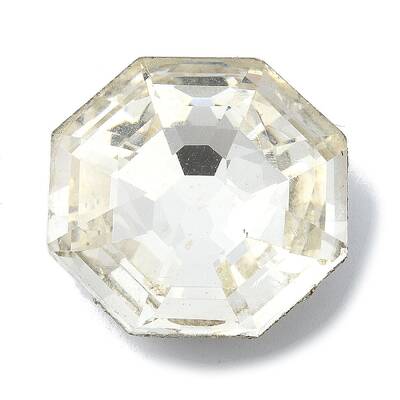 Faceted Glass Rhinestone Cabochons