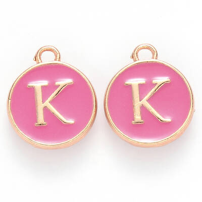 Golden Plated Alloy Enamel Charms