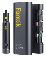 Fanttik F2 PRO Cordless Rotary Tool Kit 4V Strong Magnetic Motor 5 Speed 25000 RPM 55 Accessories for Sanding Polishing Drill...