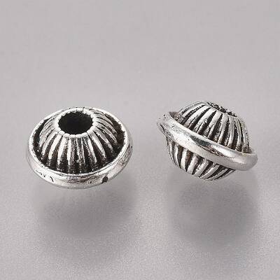 Tibetan Style Alloy Spacer Beads