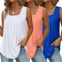 Encolax 3Pack Summer Tank Tops for Women Vacation Outfits Fashion Trendy Clothes