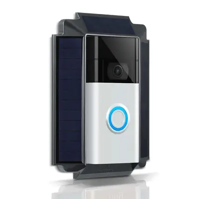 Wasserstein Solar Charger for Ring Video Doorbell 2nd Gen (2020 Release) | US-Engineered Solar Cells