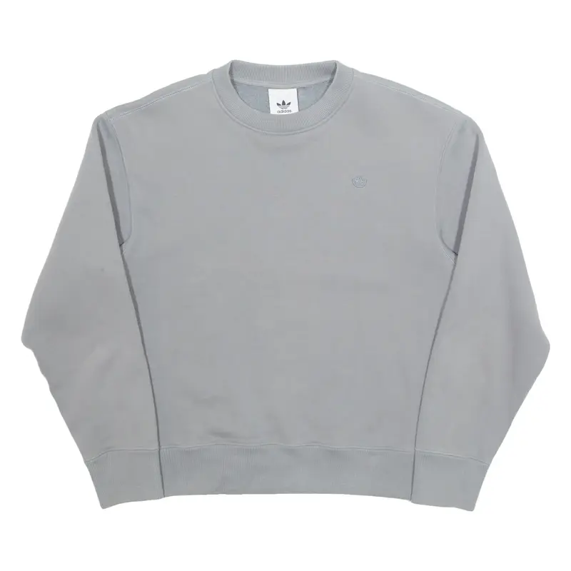 ADIDAS Mens Sweatshirt Grey S