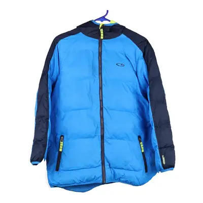 Age 12-14 Champion Puffer - Large Blue Polyester