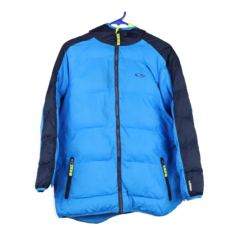 Age 12-14 Champion Puffer - Large Blue Polyester