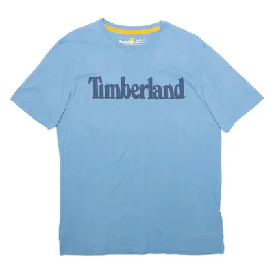 TIMBERLAND Mens T-Shirt Blue M