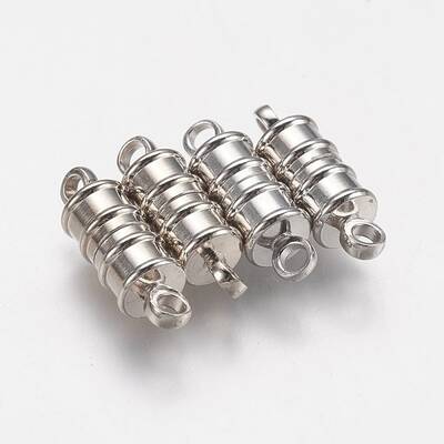 Brass Magnetic Clasps with Loops