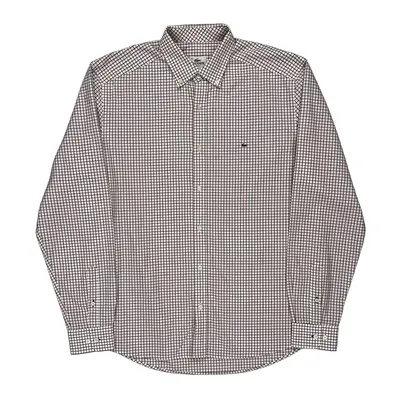 Lacoste Slim Fit Shirt - Medium Multicoloured Cotton