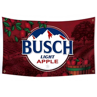 Busch Light Apple of  Famers Dilly Flag 3x5Ft Flag Funny Poster Tapestry for Wall Hanging College Dorm Men Cave Decor Outdoor...