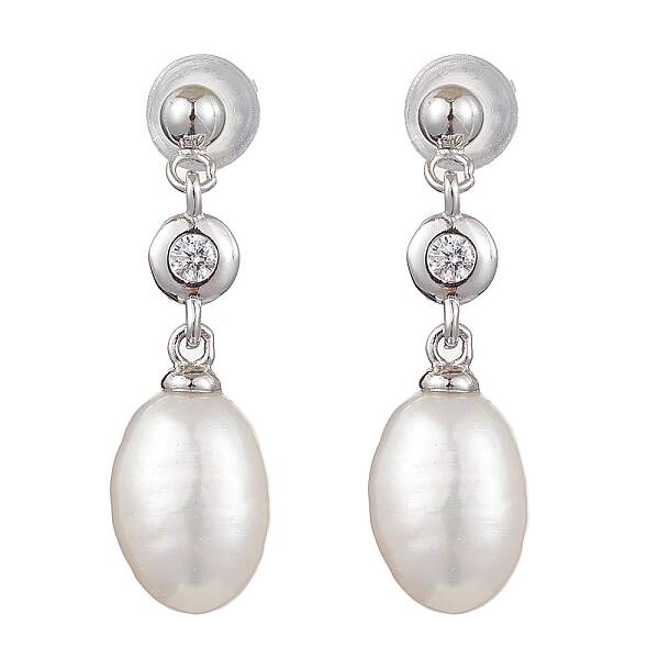 Natural Pearl Ear Studs