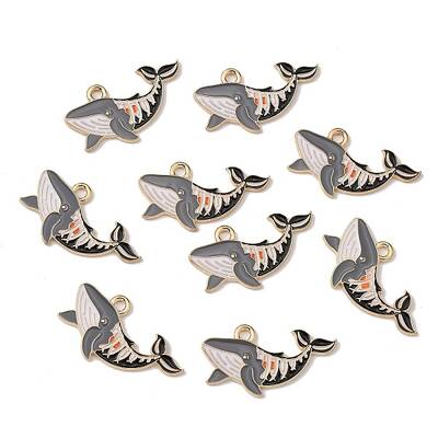 Alloy Enamel Pendants