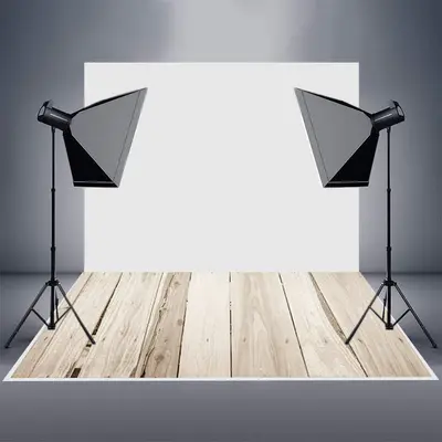 Bucolic White Rough Wooden Board Rubber Floor Mat - Aperturee