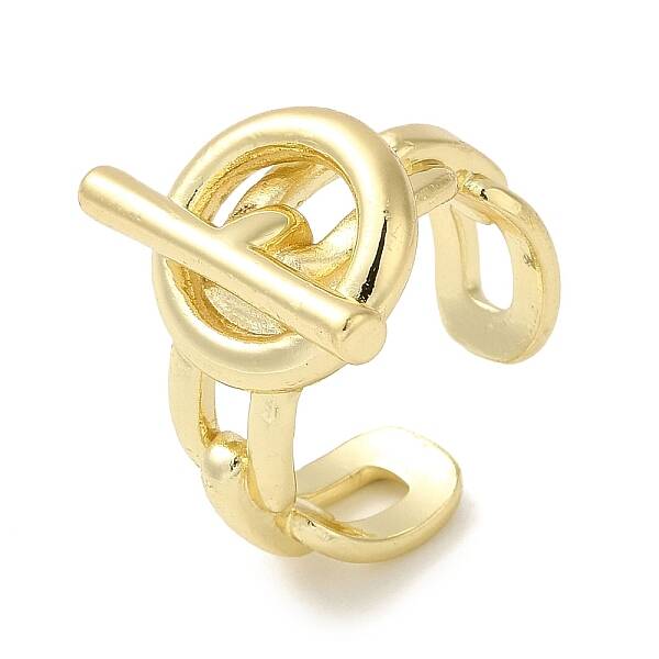 Brass Open Cuff Rings