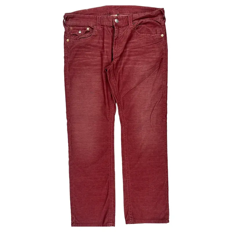 True Religion Jeans - 38W 33L Red Cotton Blend