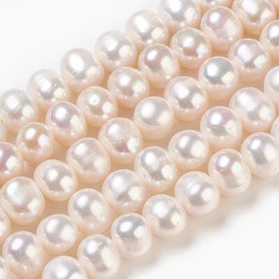 Natural Cultured Freshwater Pearl Beads Strands