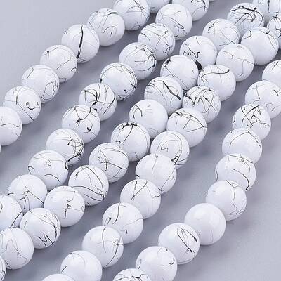 Drawbench Glass Bead Strands