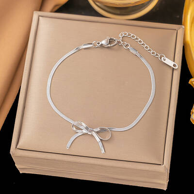 304 Stainless Steel Herringbone Chains Bracelets