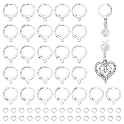304 Stainless Steel Leverback Earring Findings