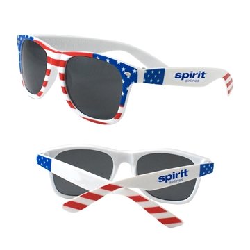 400 Customized Patriotic Sunglasses - UV400 Protection