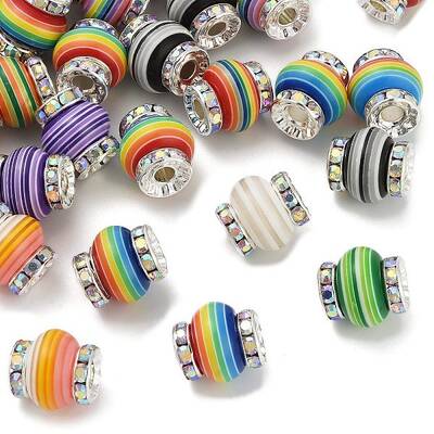 Brass Resin Beads